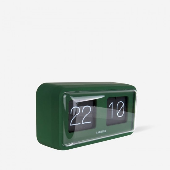 grillen domein Uitvoerbaar Flip Clock Bold - Green